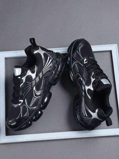 Fashion Casual Men's Shoes,Classic Stylish Men Sports Shoes Lace-Up Running Shoes,Personalized Men Sneakers Street Casual Shoes