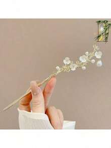 Chinese Style Cute Ancient Style Tassel Hair Stick For Women, High-End Hanfu Hair Ornament, Gift Hair Pin – High-End Design, Minimalist And Unique, Alloy Material, Easy To Use, Beautiful Gift - Hairpin - View 17