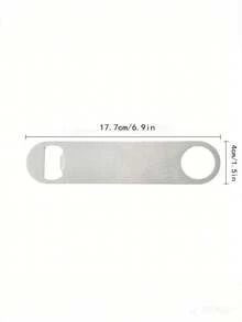 Personalized Stainless Steel Bottle Opener - Groomsman Gift, Can Be Customized As Bachelor Party Gift, Personalized Gift, Father's Day Gift - Multicolor - View 2