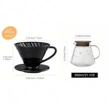 Cangkir Saringan Kopi Keramik, Set Kopi Tetes Manual, Corong Saringan, Jaring Saringan Bubuk Kopi, Saringan Teko Kopi Luar Ruangan - MultiWarna - View 17