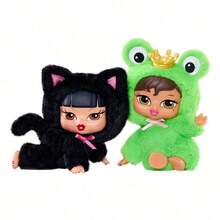 L.O.L.SURPRISE! Bratz 盲盒鑰匙圈 - 時尚娃娃驚喜開箱收藏品，附時尚吊飾，可愛桌面裝飾禮物 - 彩色 - 查看 2