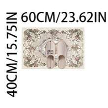 1 tấm thảm dày dặn họa tiết hoa cổ điển, thảm nhung, thảm dày, thích hợp cho mùa thu/đông, thảm trang trí cho phòng ngủ, phòng khách, thảm ngoài trời có thể giặt được. - Nhiều màu - Xem 19
