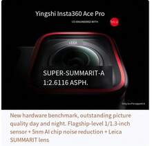 Insta360 Ace Pro Action Camera, Leica Color, Anti-Shake, Cycling Vlog, Sports Camera, Motorcycle Riding, Outdoor Travel, Diving Camera, Digital Camera - View 8