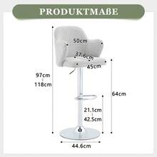 Barstools - White - View 3