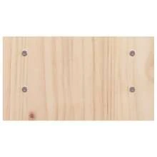 Soporte para monitor vidaXL 50x27x15cm Madera maciza de pino - Marrón - Ver 5