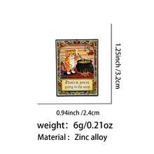 Lapel Pin Enamel Badge Brooch Suitable For Backpacks And Bags, Cool Decoration, Gift For Friends - Multicolor - View 2