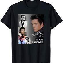 Camiseta Elviss Presleys_005 - Negro - Ver 1