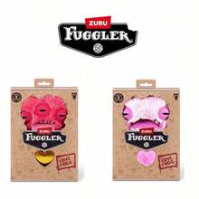 ZURU Fuggler 可爱怪兽系列 - 9 英寸创意毛绒收藏雕像，可爱又丑陋的滑稽牙齿怪兽玩偶，生日礼物之选 - Love Fugg-Refres-Pink - 查看 2