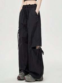 Women Pants - Black - View 3