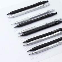 Bộ 2 bút chì cơ khí chất lượng cao, sáng tạo, cỡ ngòi 0.3/0.5/0.7/0.9/2.0mm, ngòi HB khó gãy, rất thích hợp cho phác thảo, vẽ tranh, dụng cụ vẽ, văn phòng phẩm (1 bút + 1 hộp ngòi chì) - Nhiều màu - Xem 9