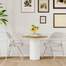 Folding Chairs - BEIGE 2PCS - View 7