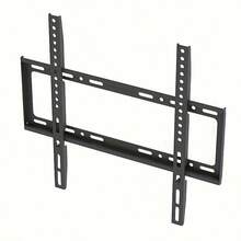 Fixed Metal Wall Mount Bracket For 26" - 60" TVs, Ultra-Thin Design, VESA 400X400mm, 55lbs Load Capacity, Easy Installation Without Power - Black - View 6