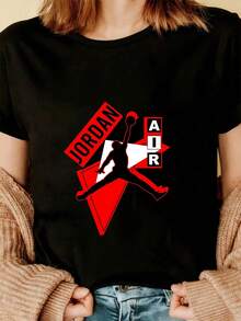 Women T-Shirts - Black - View 3