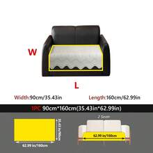 1 chiếc đệm sofa bằng lụa băng thoáng khí, chống trượt, chống bám bẩn và có thể giặt máy. - Nhiều kiểu dáng - Xem 21