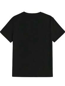 Camiseta de mujer para el Día de San Valentín - Corazón negro con rosas rojas y gráfico de gato blanco - Camiseta casual ligera de 220gsm - Regalo perfecto para madres y mujeres de gatos - Ropa para mascotas de todas las estaciones, camiseta de gato, camiseta cómoda, camiseta con patrón geométrico, calidad de impresión duradera, tejido de alta calidad, camiseta de manga corta, ropa de gato elegante, material transpirable, camiseta impresa, mujer adulta - Negro - Ver 2
