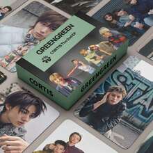 C ORTIS GREENGREEN Album mới Photocard độc quyền Weverse Quà tặng cho người hâm mộ Thẻ thần tượng sưu tầm không thể thiếu Món quà hoàn hảo WVS POB Ốp điện thoại Sổ tay Trang trí Thẻ chống nước Nhãn dán - Nhiều màu - Xem 1