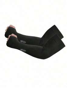 3 Pairs/1 Pair Women's Sports Compression Arm Sleeves, UV Protection Sun Protection Arm Sleeves For Teenagers And Campus Sports - There Is a Sign - View 3