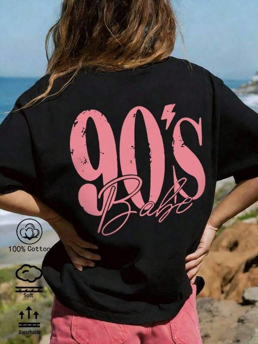Women T-Shirts - Black - View 1