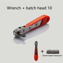 1pc Multifunctional 36-Tooth Mini Ratchet Screwdriver Tool Set With 10pcs Tool Kit, Suitable For Narrow Space Repair Operations - Manual Operation, Ideal For Home Furniture Repair, Garden, Vehicle Disassembly And Repair Tools! - Ratchet Wrench Set - View 10
