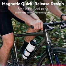ROCKBROS 1pc Bicycle/Mountain Bike Water Bottle Holder - Black - View 6
