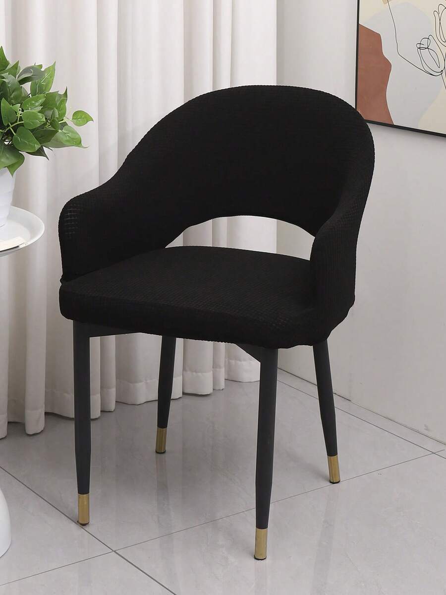 Simple Chair Cover Universal Home Hollowed-Out Chair Cover Set With One-Piece Design