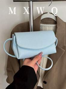 Túi xách mini đơn giản và thời trang, túi đeo vai cao cấp kiểu retro, túi đeo chéo chất lượng cao phù hợp cho nữ sinh tuổi teen, sinh viên đại học, người mới bắt đầu và nhân viên văn phòng. Rất phù hợp cho văn phòng, trường đại học, công việc, kinh doanh, đi lại, hoạt động ngoài trời, du lịch và các hoạt động ngoài trời khác. - Màu xanh lam - Xem 1