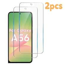2pcs/Pack, Compatible With Samsung Galaxy A17/A36/A37/A56/A57/S24/S24 Plus/S24 Ultra/S25/S25 Plus/S25 Ultra/S26/S26 Plus/S26 Ultra Tempered Glass Screen Protector, Full Coverage Tempered Glass Film, Anti-Scratch Anti-Fall, Bubble-Free, Easy Installation, 9H Hardness Screen Protector, Tempered Glass, Simple Installation, Screen Protector Film, Screen Protector - Clear - View 7