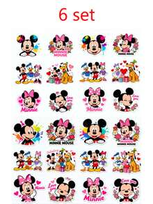 Disney Hình dán tự dính hình chuột Mickey dễ thương, decal vinyl chống thấm nước với hình ảnh HD sống động và màu sắc tươi tắn, chống trầy xước, chống nắng và không để lại cặn sau khi bóc. Lý tưởng để trang trí bình nước, máy tính xách tay, ốp điện thoại, hành lý, sổ tay và các sản phẩm thủ công DIY. Hoàn hảo cho trẻ em, thanh thiếu niên và người hâm mộ phim hoạt hình, tuyệt vời cho quà tặng sinh nhật, quà tặng tiệc tùng, phần thưởng trong lớp học và bộ sưu tập trang trí hàng ngày. - nhãn dán - Xem 16