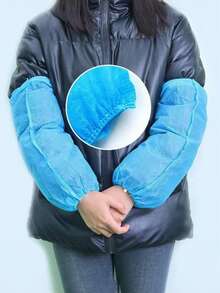 Ống bọc dùng một lần không dệt, ống bọc bảo vệ dày dặn bền chắc cho nhà bếp, chống bụi, thoáng khí, chống dầu mỡ, ống bọc vệ sinh. - màu xanh da trời - Xem 11