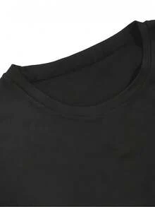 Estilo oversize adecuado para mujeres, Ridoc Dejo mis pensamientos interiores dentro de la camiseta, Camiseta Ridoc Onyx Storm, Libro de la Cuarta Ala, Caballero Dragón, Camiseta Romántica, Regalo de Libro, Camiseta holgada para mujer, perfecta para fiestas o regalos, suave y cómoda - Camiseta de cuello redondo, camiseta deportiva casual, artículo esencial de vestuario, Buscar, ropa deportiva casual para el Día de San Valentín para mujer. - Negro - Ver 7