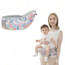 Newborn Carrier, Baby Carrier, Baby Wrap Carrier, With Hook&Loop For Easily Adjustable - 葉色 - 查看 1