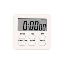 Macaron Color Electronic Timer, Multi-Color Options, Learning & Cooking Timer With Large Display, Magnetic & Stand Design, Silent Operation - A - View 14