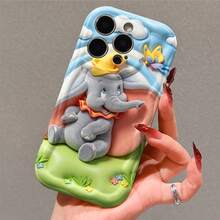 Funda de teléfono de Minnie Mouse de Disney, diseño oficial de personaje de Minnie Mouse de Disney, funda protectora con Minnie de peluche de cerca con lazo rojo. Compatible con iPhone 17, 16, 15, 14, 13, 12, 11 Pro Series, con un primer plano del rostro de estilo de peluche de Minnie con su icónico lazo rojo sobre un fondo rojo vibrante, perfecto para fans de Disney y amantes de Minnie para mostrar a su personaje favorito, ideal para cumpleaños, fiestas, aniversarios, regalos de graduación o cualquier ocasión especial para sorprender a familiares, amigos, compañeros de clase y seres queridos. - Blanco - Ver 4