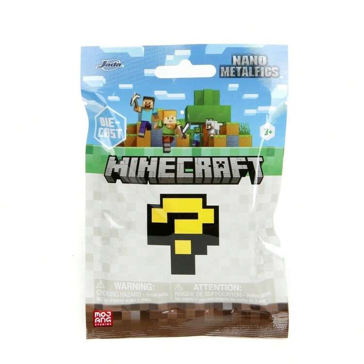 Simba Jada Minecraft Blind Bag Mini Figures, W1 W5 Series Metal Diecast Steve Creeper Enderman Skeleton Zombie Pigman, Collectible Action Figures Toy Gift For Kids Boys Girls Birthday Party Favors - Multicolor - View 9