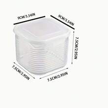 透明盖汤/水果分装盒，冰箱食品储存容器 - 查看 4