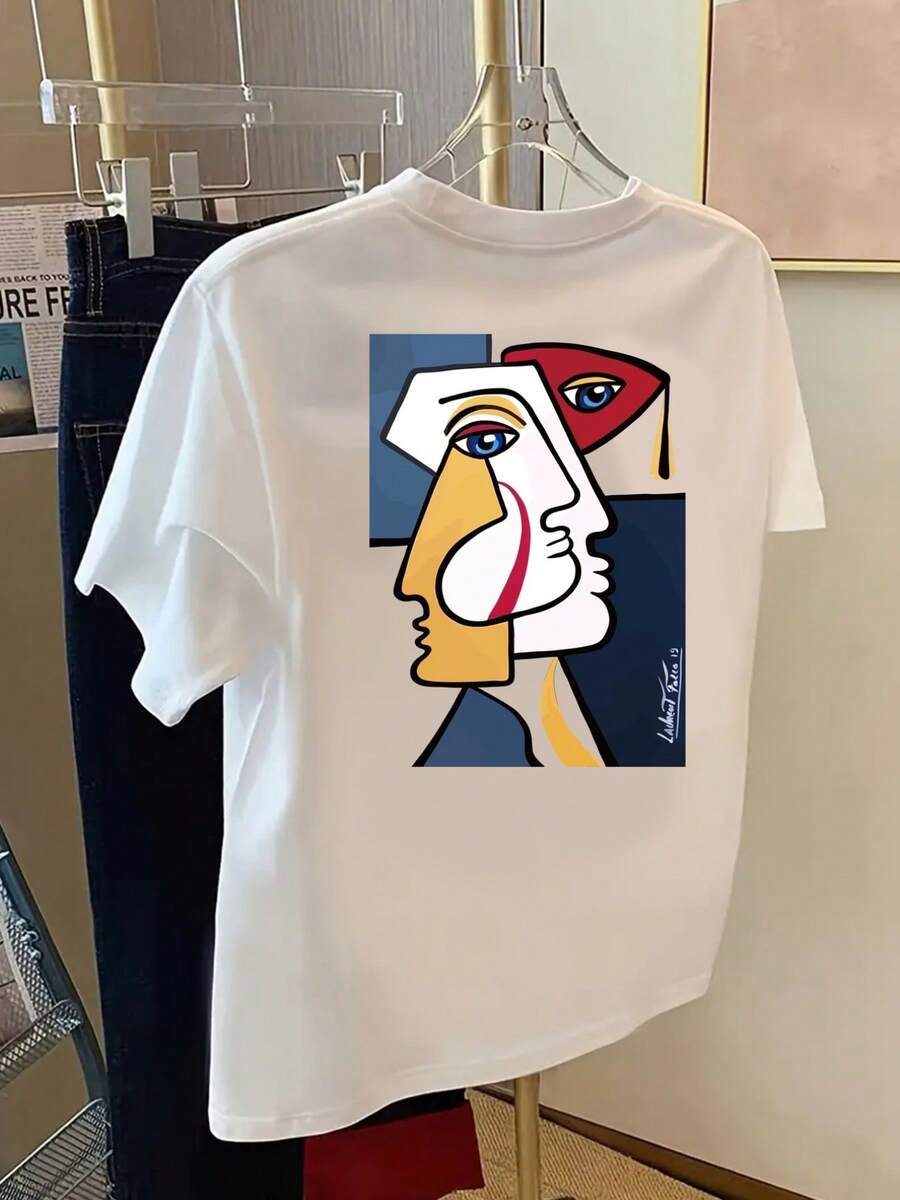 Plus Size T-Shirts - White - View 1