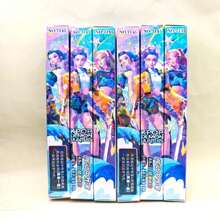 Bộ 6 bút bi gel K-Pop có thể thu gọn, bút viết chủ đề Anime, mực đen 0.5mm dành cho học sinh và thanh thiếu niên. - Nhiều màu - Xem 1