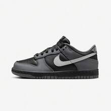 Nike DUNK Low 黑色休闲运动鞋，复古滑板鞋，IM6028-010 - 黑灰 - 查看 2