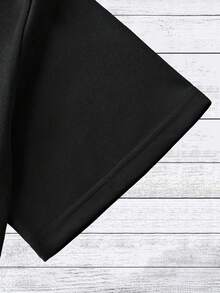 Camiseta manga corta cuello redondo 100% algodón, estampado trendy, tejido ligero y ventilado, estilo moda casual, apta para vida diaria, salidas informales y citas en primavera, verano y otoño - Blanco - Ver 9