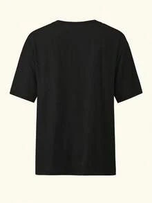 Women T-Shirts - Black - View 5