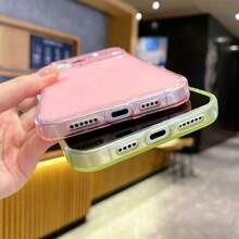 霧面半透明 TPU 軟殼，相容 iPhone 17 Pro Max、16 Pro Max、15、13 - 粉色 - 查看 9