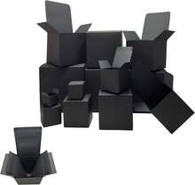 Ketifertic 13PCS Black Surprise Nesting Boxes, Prank Gift Box Assorted Sizes, Funny Gag Gift For Birthday Party Weddings Halloween Anniversaries Christmas Holidays, 1.2-5.9 Inch - Black - View 1