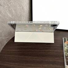 1 Ốp lưng máy tính bảng trong suốt in họa tiết hoa nhí, có ngăn đựng bút, tương thích với iPad 10.9/10.2/ Air thế hệ thứ 5/Pro 11/10/9.7/Air 2/ (thế hệ thứ 7)/ (thế hệ thứ 8)/ Air 4/5/ Pro 11/ Thế hệ thứ 10 10.9 inch 2022 Smart Case/ Air 13 (M3 2025)/ Air 11 (M3 2025)/ Air 11 (M3 2025)/ 11 (A16 2025)/ Tương thích với Galaxy Tab S10+/S9/A9, Tương thích với 5/5PR/6/6PRO/7/7PRO, Tương thích với Oppo Pad, Tương thích với Matepad, Tương thích với Honor Pad. - Nhiều màu - Xem 3