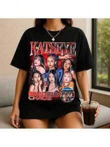 Women T-Shirts - Black - View 1