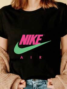 Women T-Shirts - Black - View 3
