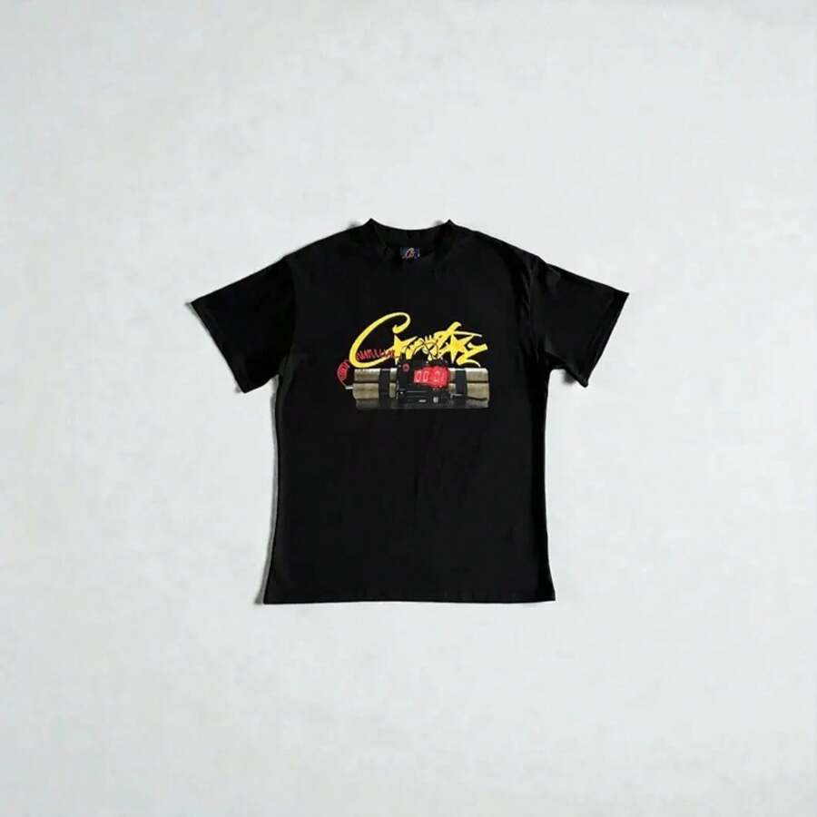 Times Up Tee Black - Black - View 1