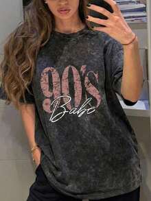 Women T-Shirts - Black - View 7