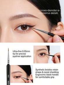 Bộ 3 cọ, Thông số kỹ thuật: Tím 2/0 + Đen 3/0 + Hồng 5/0, Cọ kẻ mắt cao cấp, Cọ kẻ lông mày, Cọ trang điểm, Cọ kẻ mắt, Cọ trang điểm cao cấp, Cọ hình giọt nước, Cọ kẻ mắt thân thiện với người mới bắt đầu, Cọ tán phấn mắt hướng xuống, Cọ hình con tằm nằm, Cọ hình bánh macaron, Cọ kẻ lông mày, Cọ tán phấn mắt, Cọ xoắn ốc, Cọ xoắn ốc - Nhiều màu - Xem 8