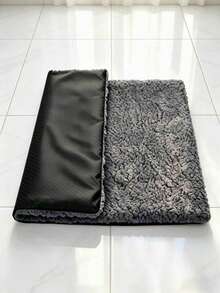 Thảm sưởi ấm cho thú cưng Elf-Warming, không cần điện, đệm giữ nhiệt bằng lông cừu mềm mại cho mèo và chó, chống trượt và có thể giặt máy. Đệm ngủ mùa đông ấm áp. - màu đen - Xem 7