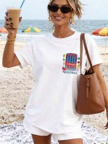 Women T-Shirts - White - View 2